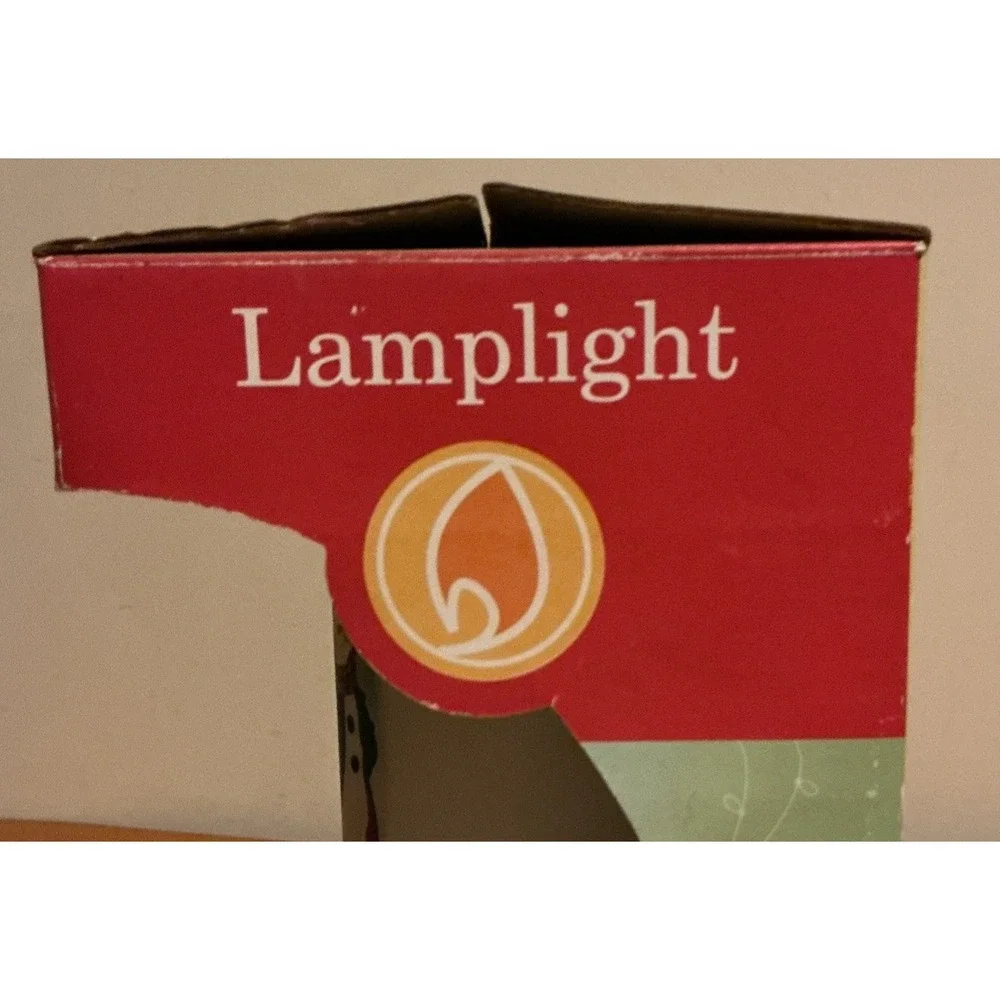 Vintage Snowman Lamplight Ultra Pure Liquid Lamp, In Original‎ Box